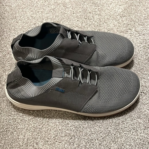 Olukai Men’s Makia Ulana Kai Shoes Grey Size 10 - Picture 9 of 9